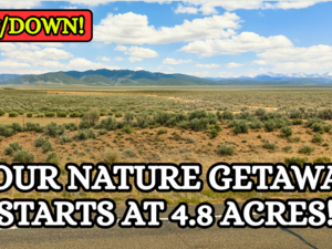 4.8 Acres in CO for Weekend Getaways!