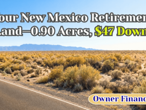 Nearly 1 Acre Buildable Lot (0.90 Acre) – $47 Down