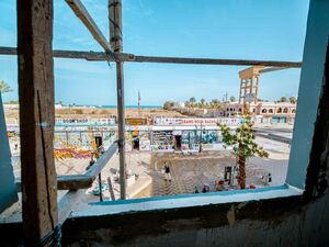 Sunny Pool View Studio- 4th floor| Center of Hurghada