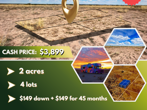 Your Private 2-Acre Desert Rancho Square Block – No HOA!