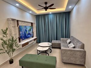 Well furnished studio for rent in M Condominium