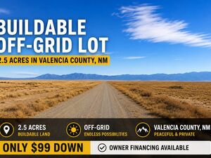 Buy Your Huge Buildable 2.5 Acre Lot For Just $99/Down