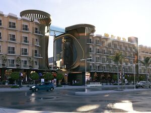 studio apartment 45sqm sea& pool view for sale, Hurghada