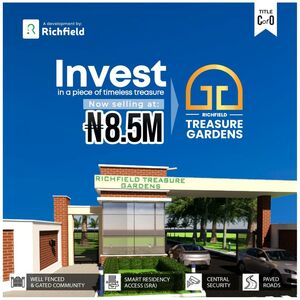 Richfield Treasure Gardens, ibeju-lekki.