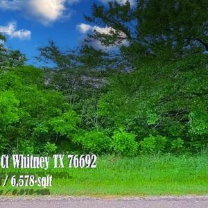 Buy a piece of Corner-Lot heaven right here in Whitney, TX 