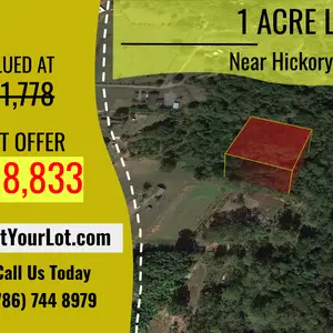  A perfect 1 acre lot for your mobile home or more!