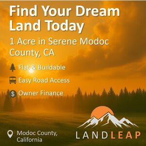 1 Acre of Total Freedom in Modoc County