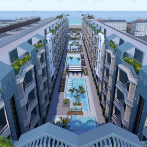 1bedroom apartment 63sqm pool view for sale, in Hurghada