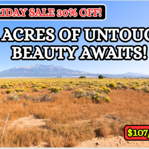 Black Friday: 30% OFF Own 5.03 Acres for $107/Mo!