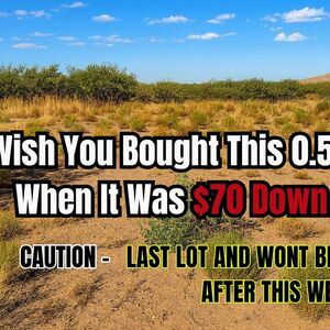 Secure Your Land Now Only on $70 Down