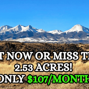Buy 2.53 Acres in Costilla Cheap!