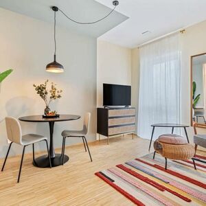  This stylish new studio apartment 