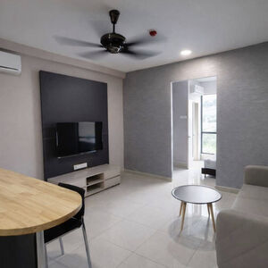 One bedroom with a private bathroom fully furnished studio