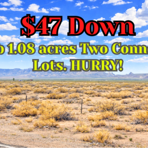 2026 Best Deal: 0.54-Acre 2 Connected Lots For Just $47/Down