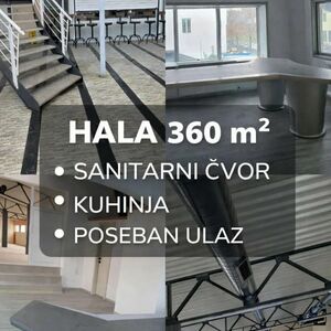 Commercial space for rent 360m2 and 160m2
