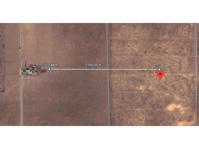 Power 3310 ft from lot