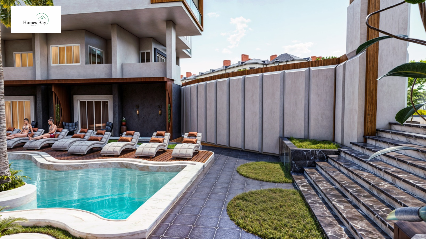 Studio Apartment with Pool and Gardens Views.