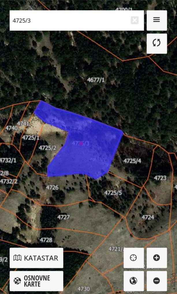 Plots for sale Uzice-Kremna