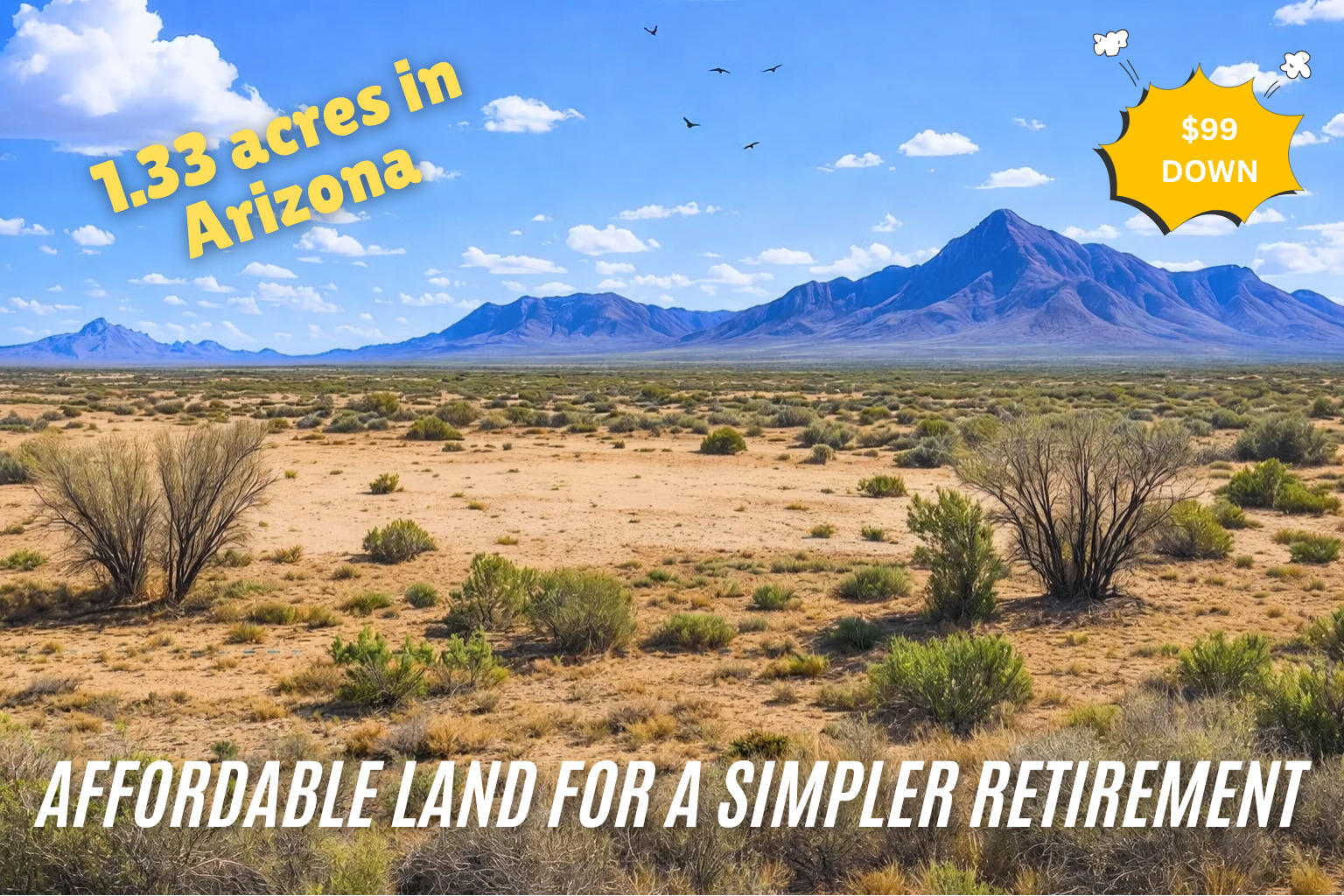 🌄 Leave the Grid Behind – Arizona Desert Land Opportunity