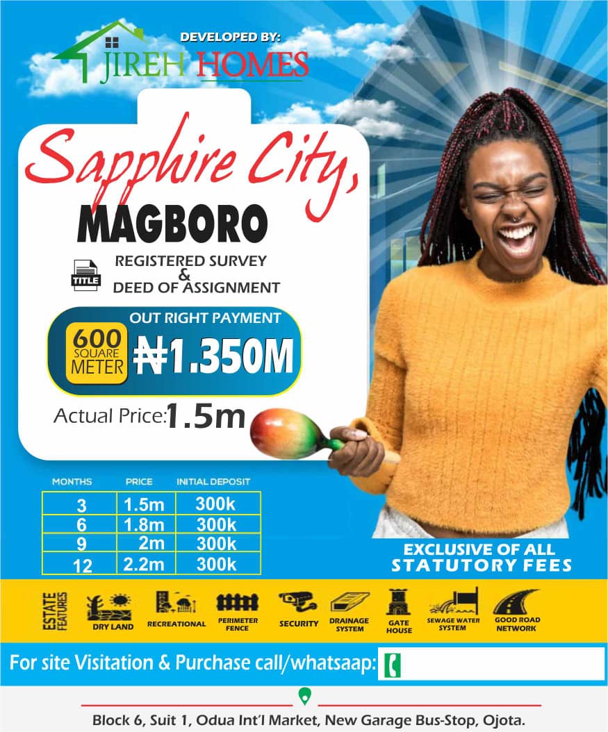 Luxury Plot of Land @Marapa, Makogi Extension Magboro