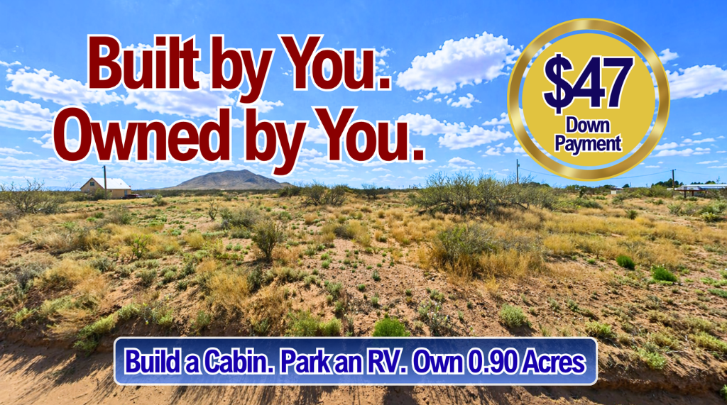 Own 0.90 Acre (Almost 1 Acre) Buildable Lot for $47/Down