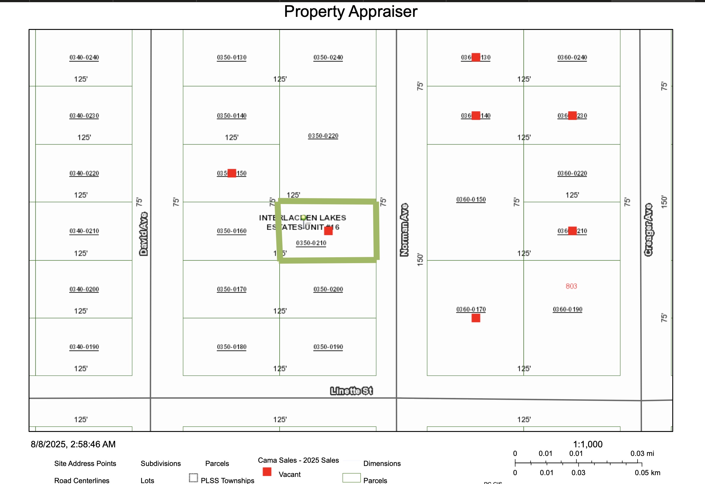 .22 Acre Lot – Interlachen FL – $8K or Owner Finance