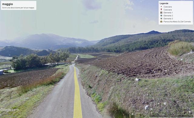 Panoramic land in Sicily - Maggio Cda Gaffuto