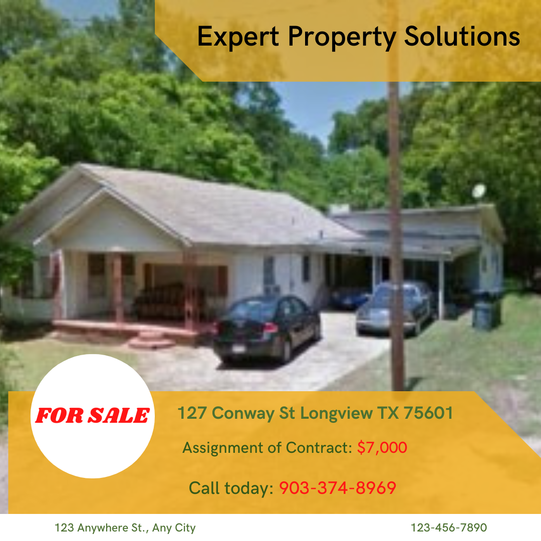Home for sale in Longview TX (USA, Texas, Longview) Property under 20k